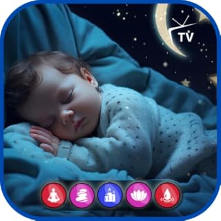 Soothing Lullabies:Screensaver : UHD Gentle Baby Sleeping Music with Soothing Sounds for Fire TV & Sleep – No A