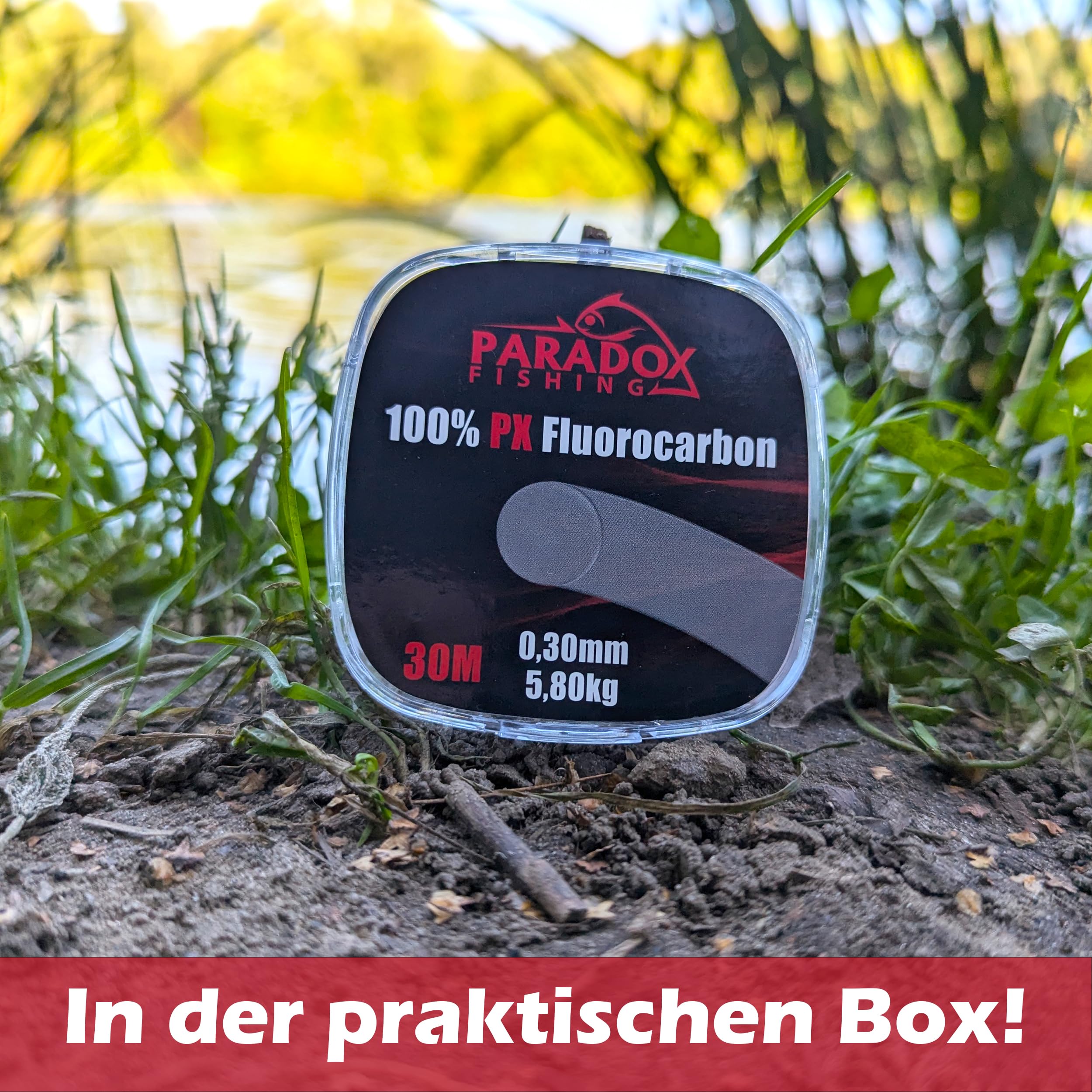 Paradox Fishing fluorocarbonio, 30 m