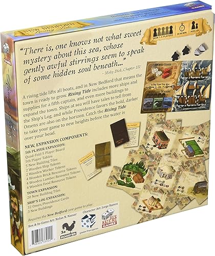 Miniatura 2 de Greater Than Games NBED-Tide New Bedford Rising Tide Juego de mesa de expansión
