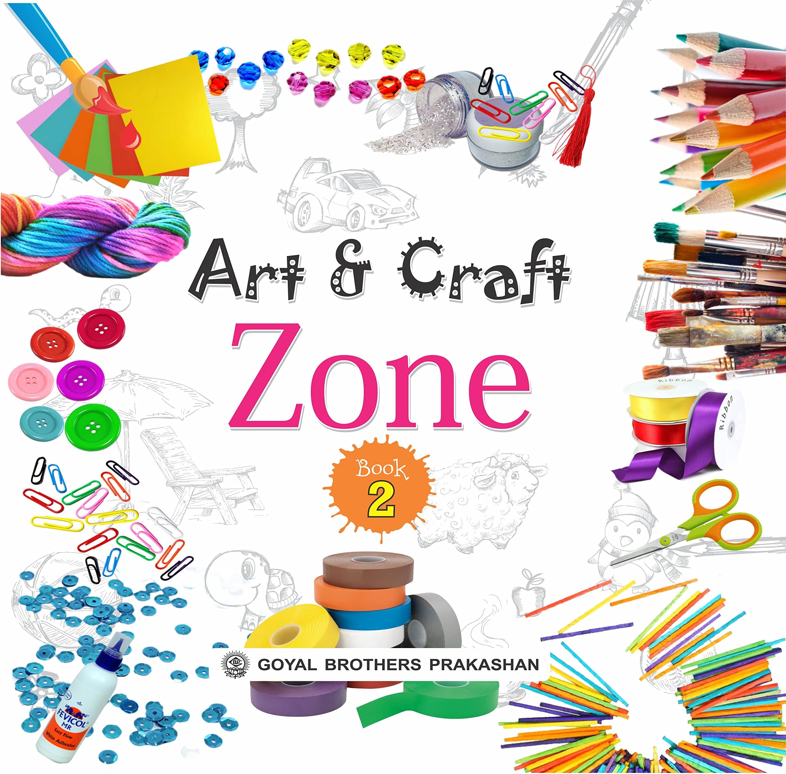 Art and Craft Zone Book 4 Paperback – 1 January 2020