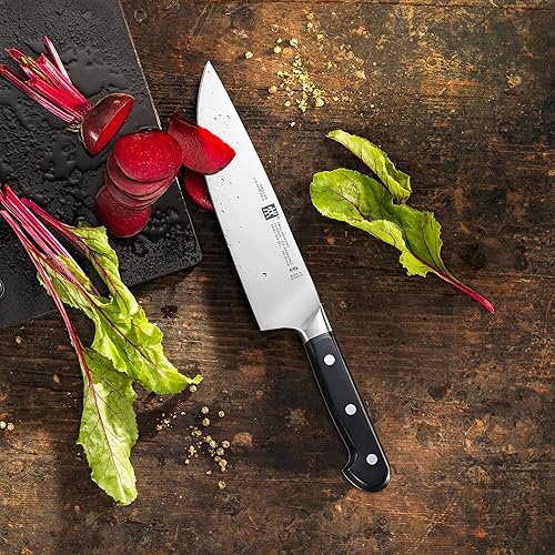 Miniatura 4 de Zwilling J.A. Henckels cuchillo profesional para chef, 8", Negro