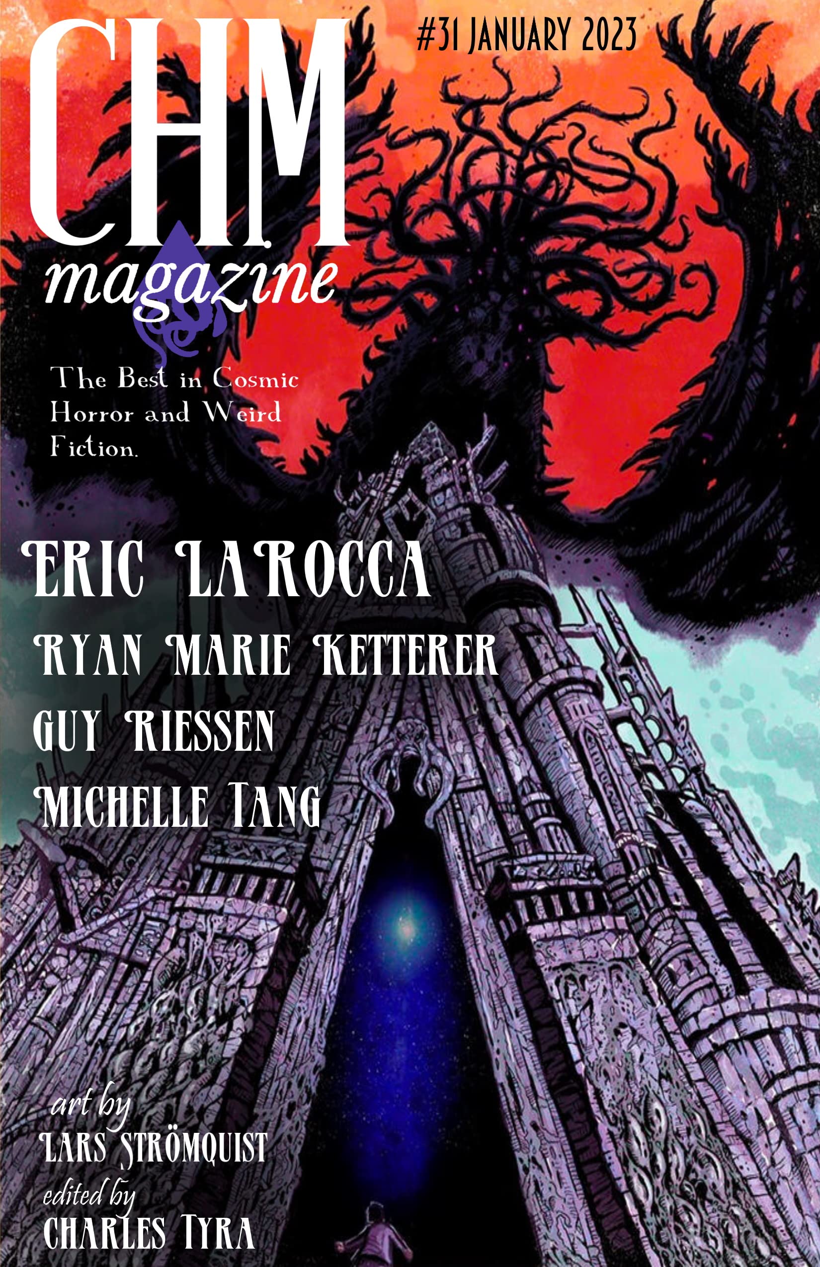 Cover of Cosmic Horror Monthly, January 2023