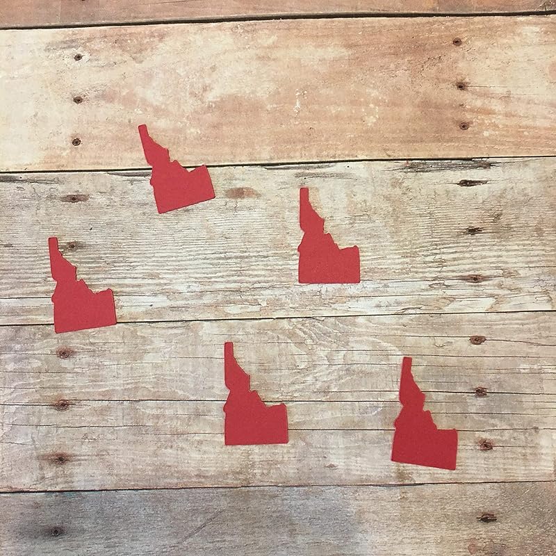 Idaho Confetti, Idaho Decorations, Rustic Party Supplies