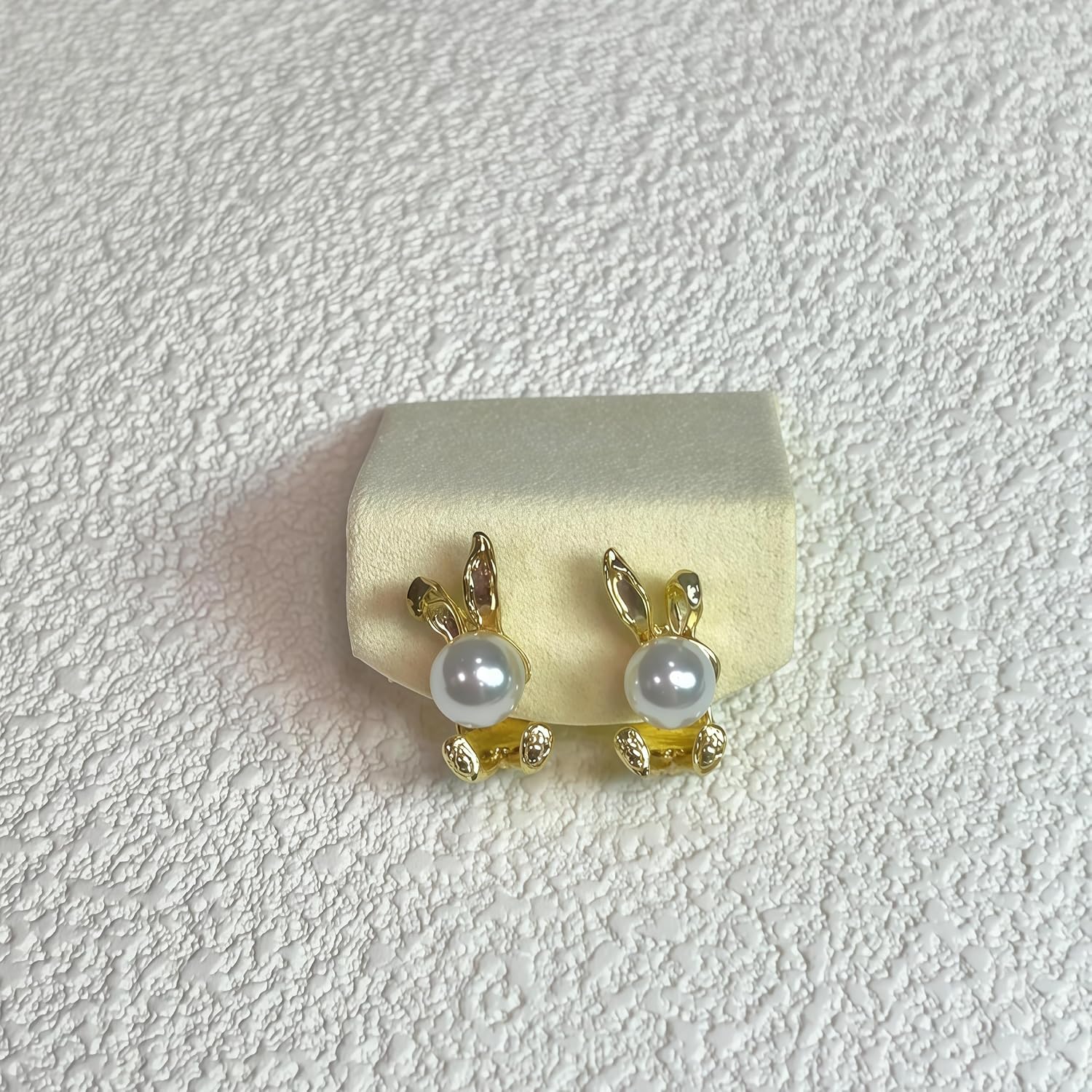 Cute Easter Bunny Jewelry Earrings for Women,Holiday Rabbit Pearl Ear Jacket Earrings for Women,Easter Outfits & Shirt Accessorie - Image 8