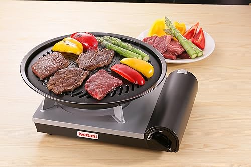 Miniatura 11 de Iwatani America EPR Cassette Feu-EcoPremium - Estufa de butano portátil, color negro