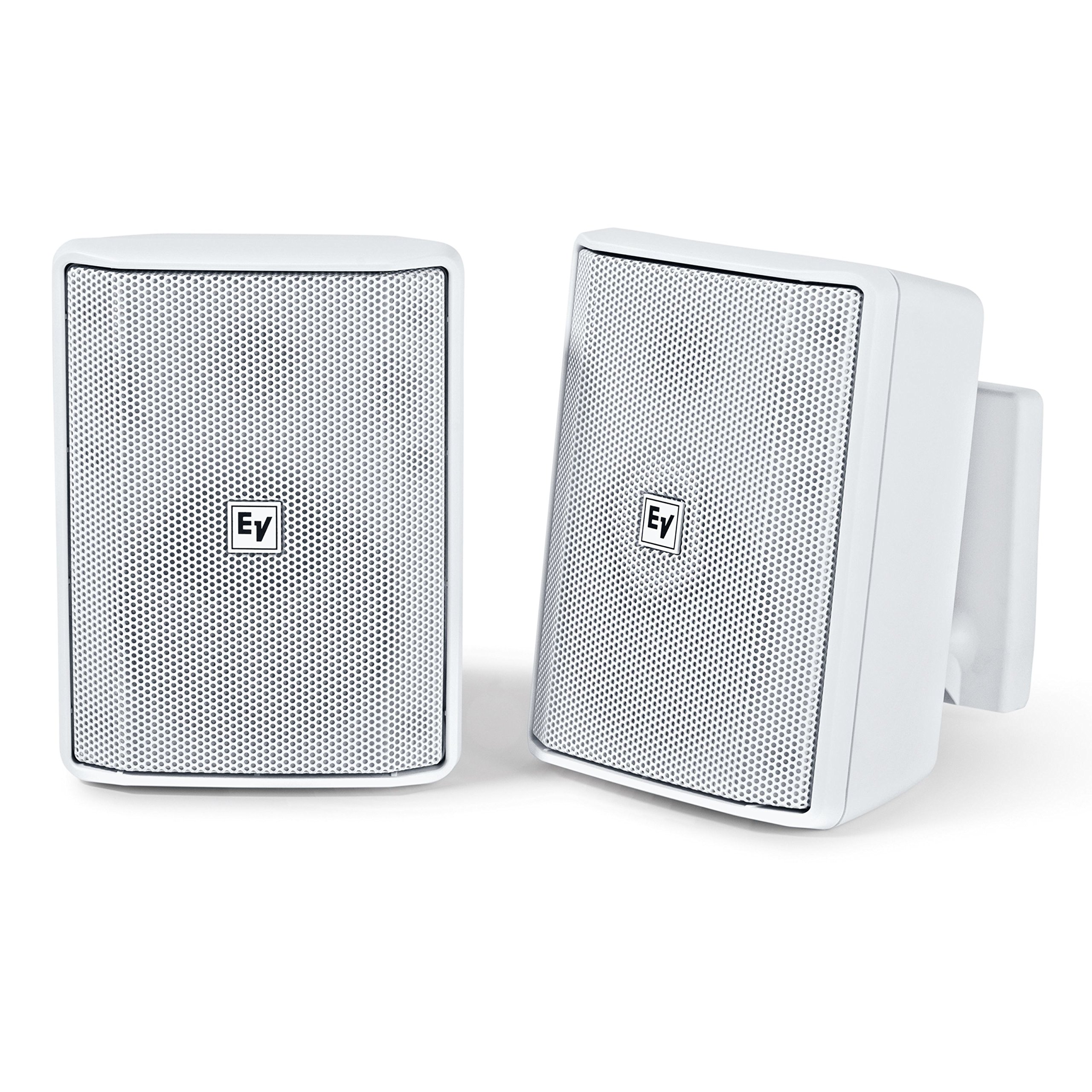 Electro-Voice EVID-S4.2W 160W 4 inch Weather-resistant Wall-mount 70V Speaker (Pair) - White