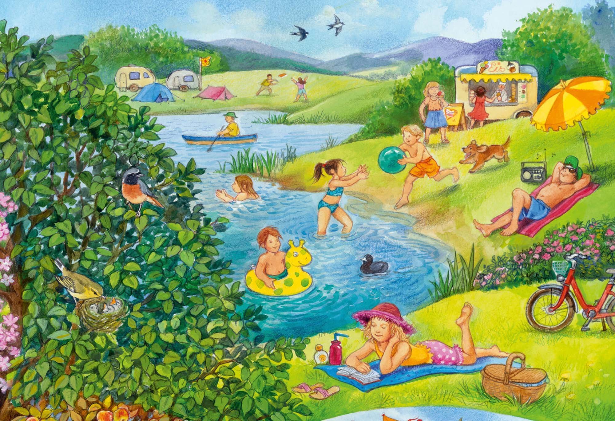 Ravensburger 05503-4 Jahreszeiten - 27 Teile Puzzle