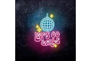 Let's Party Neon Sign - Cow Girl Neon Sign