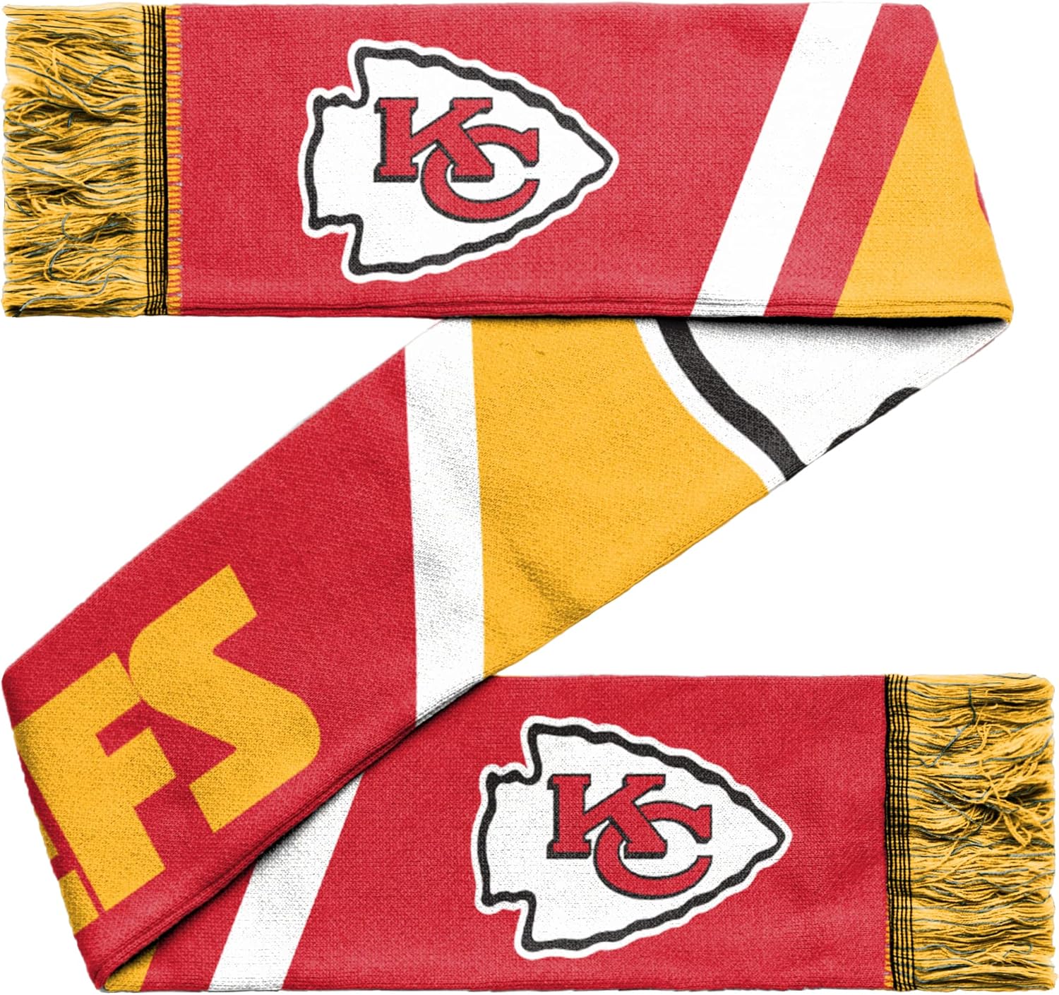 FOCO NFL Unisex-Adult Official Team Graphic Reversible Printed Scarf - Image 2