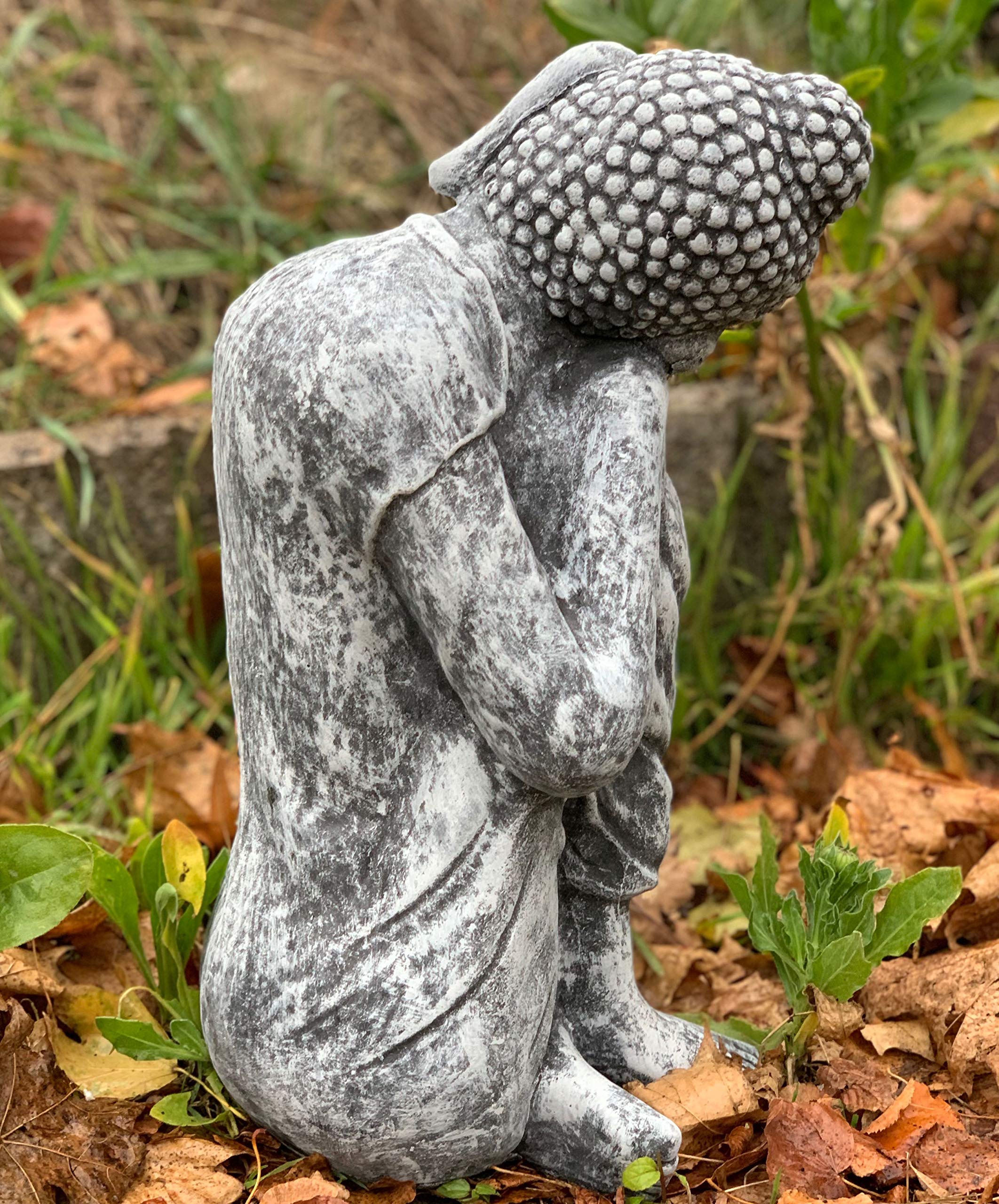 Stone and Style Shiva - Statuetta in pietra sognante resistente al gelo, 12,9 kg