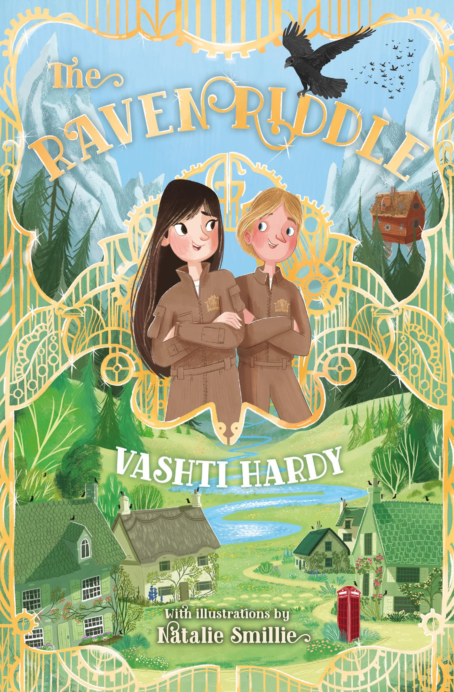 The Raven Riddle: Incredible inventions, mystery and magic from the imagination of Vashti Hardy (Dyslexia-friendly): Book 3 (The Griffin Gate)