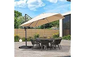 PURPLE LEAF 10 Feet Cantilever Umbrella