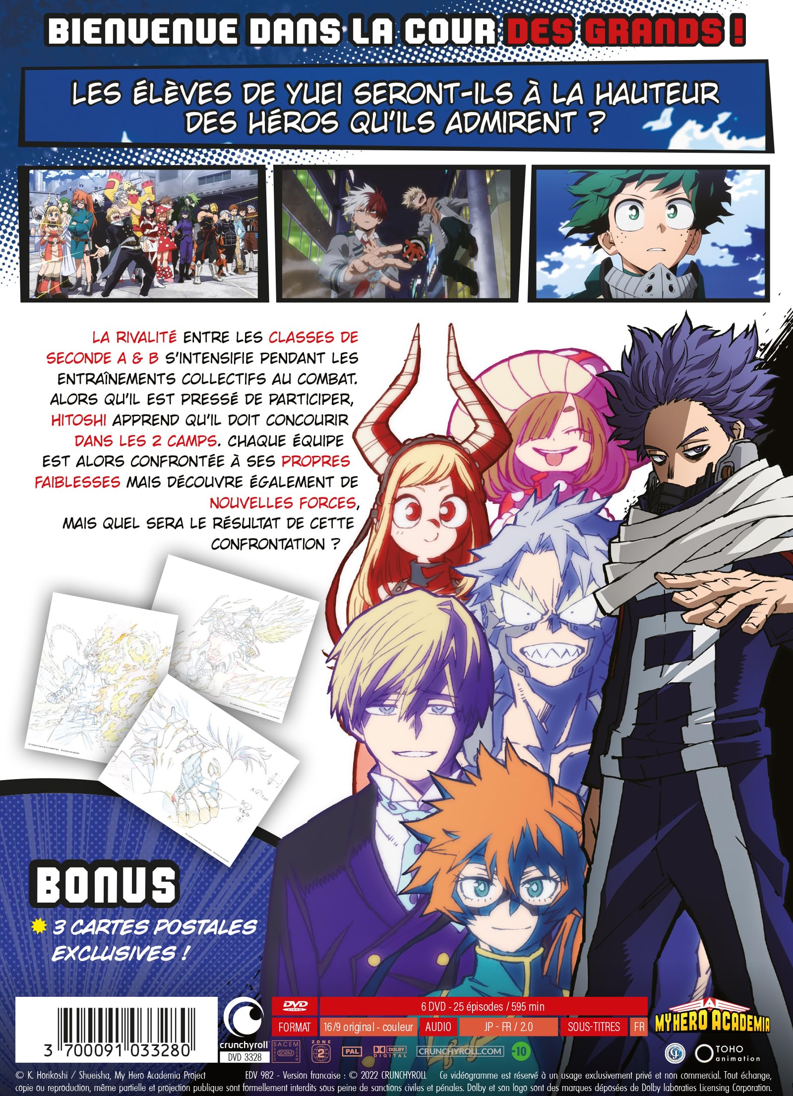 My Hero Academia- Saison 5- 6 DVD
