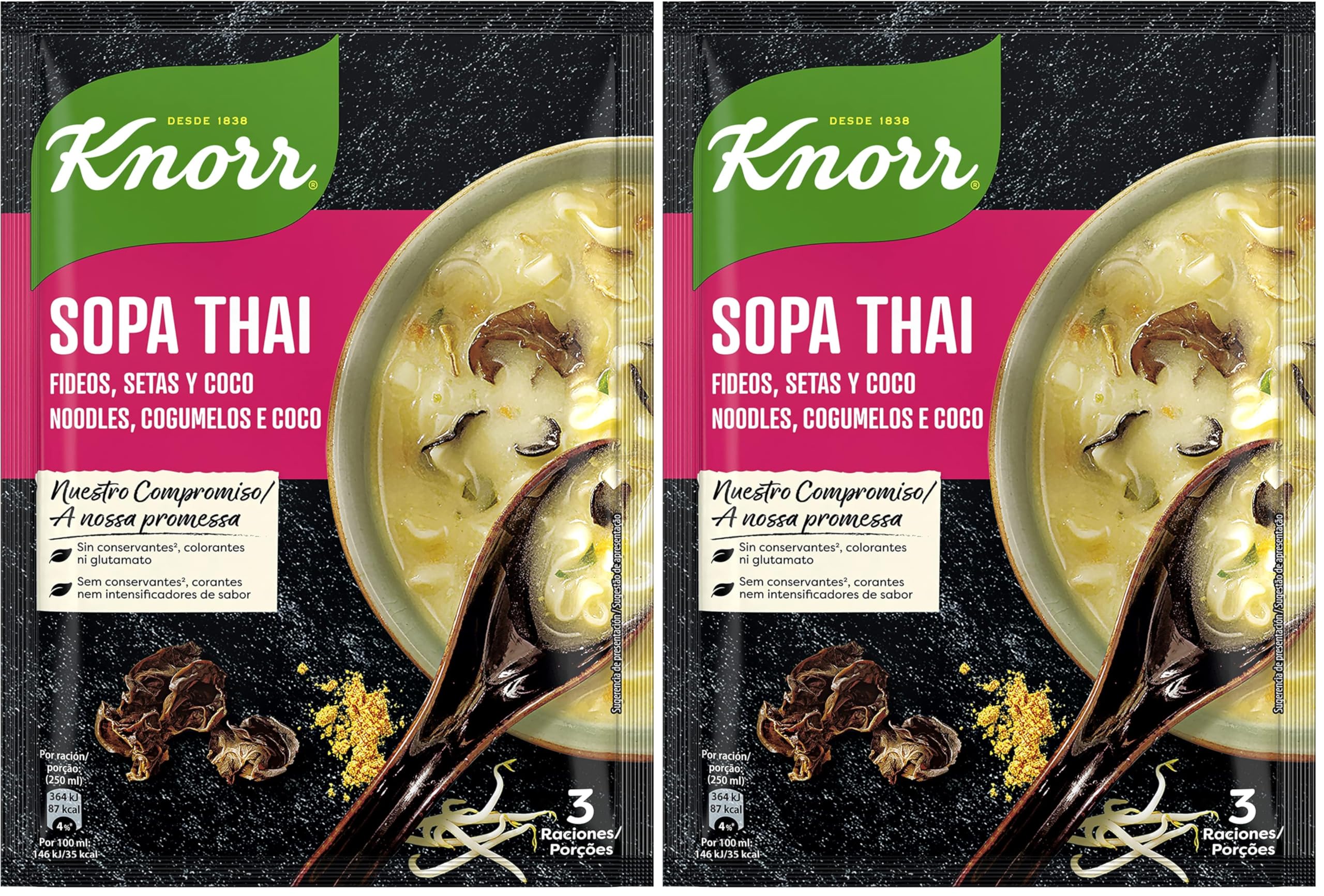 Knorr Sopa Deshidratada Thai 69g — view 8