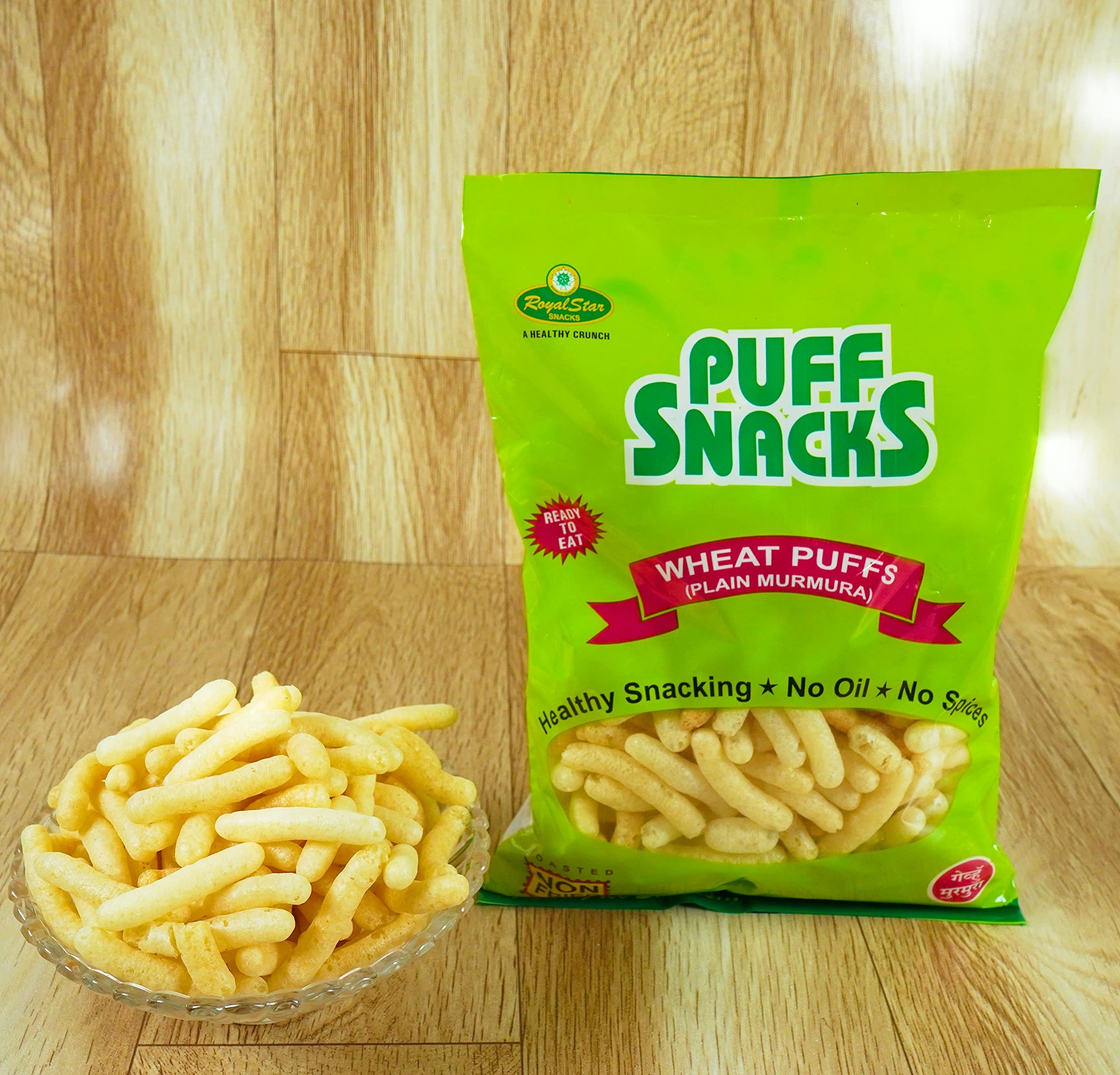 Royalstar Plain Wheat Puffs (Not Fried) 80 gms (Pack of 8) (B09Q9BBVNP) Amazon Price History, Amazon Price Tracker