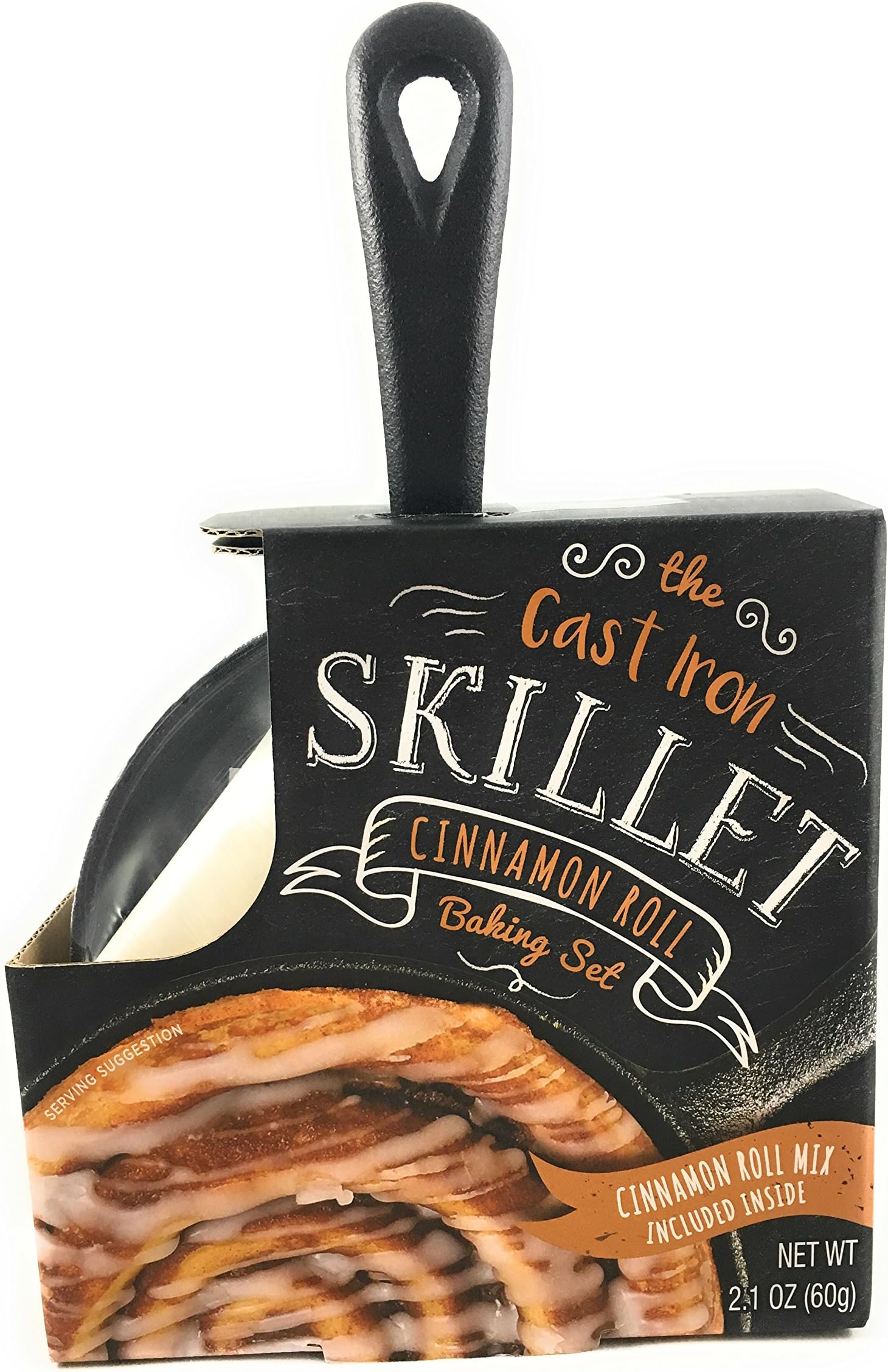 The Cast Iron Skillet Cinnamon Roll Baking Set