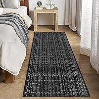 Vista 12 de Alfombras Corredoras Bohemias para Pasillo, 2' x 8' Alfombra Corredera Lavable para Entrada Interior, Alfombra Bohemia Natural Lavable Reversible