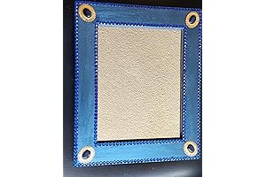 ESPEJO DECORATIVO DE PARED CON TECNICA MIXTA