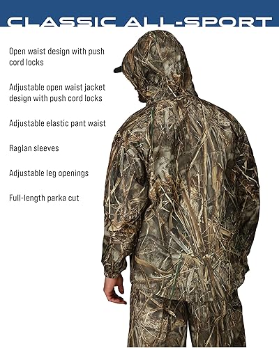 Miniatura 3 de FROGG TOGGS Traje de lluvia impermeable transpirable clásico de 3 capas para hombre, para todos los deportes