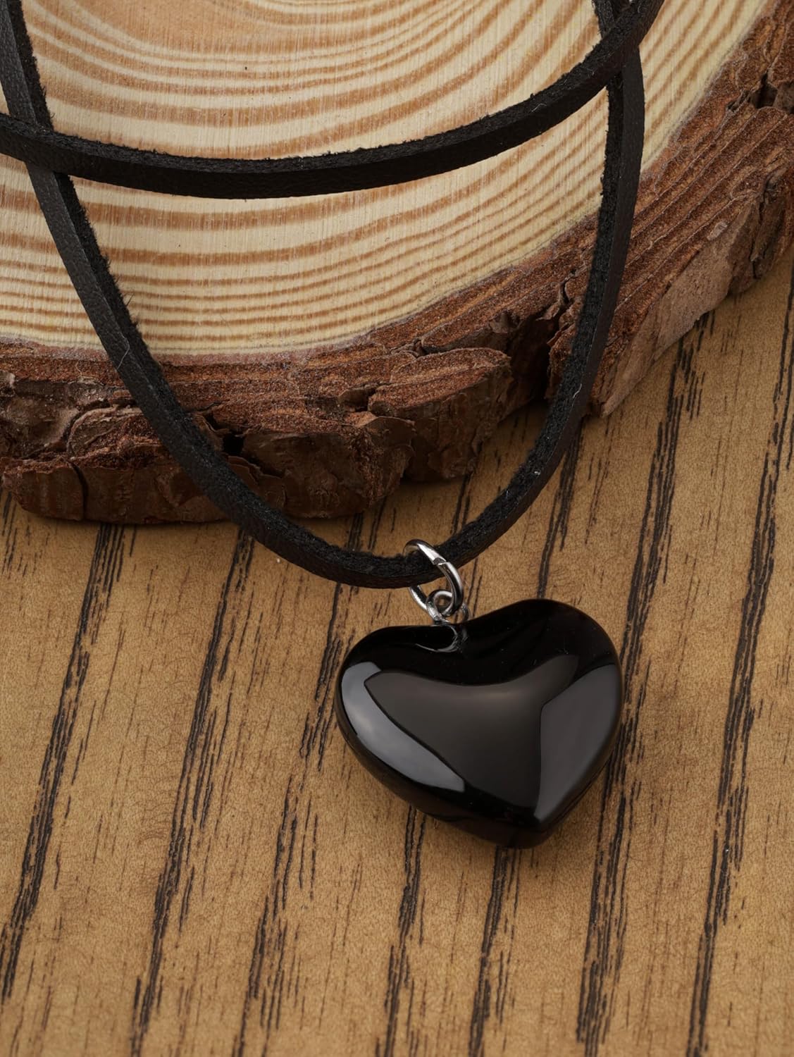 Sacina Layered Black Heart Choker Necklace, Heart Necklace for Women, Black Choker, Gothic Necklace, Y2k Necklaces, Valentine Gift, Christmas Jewelry Gift For Women - Image 7