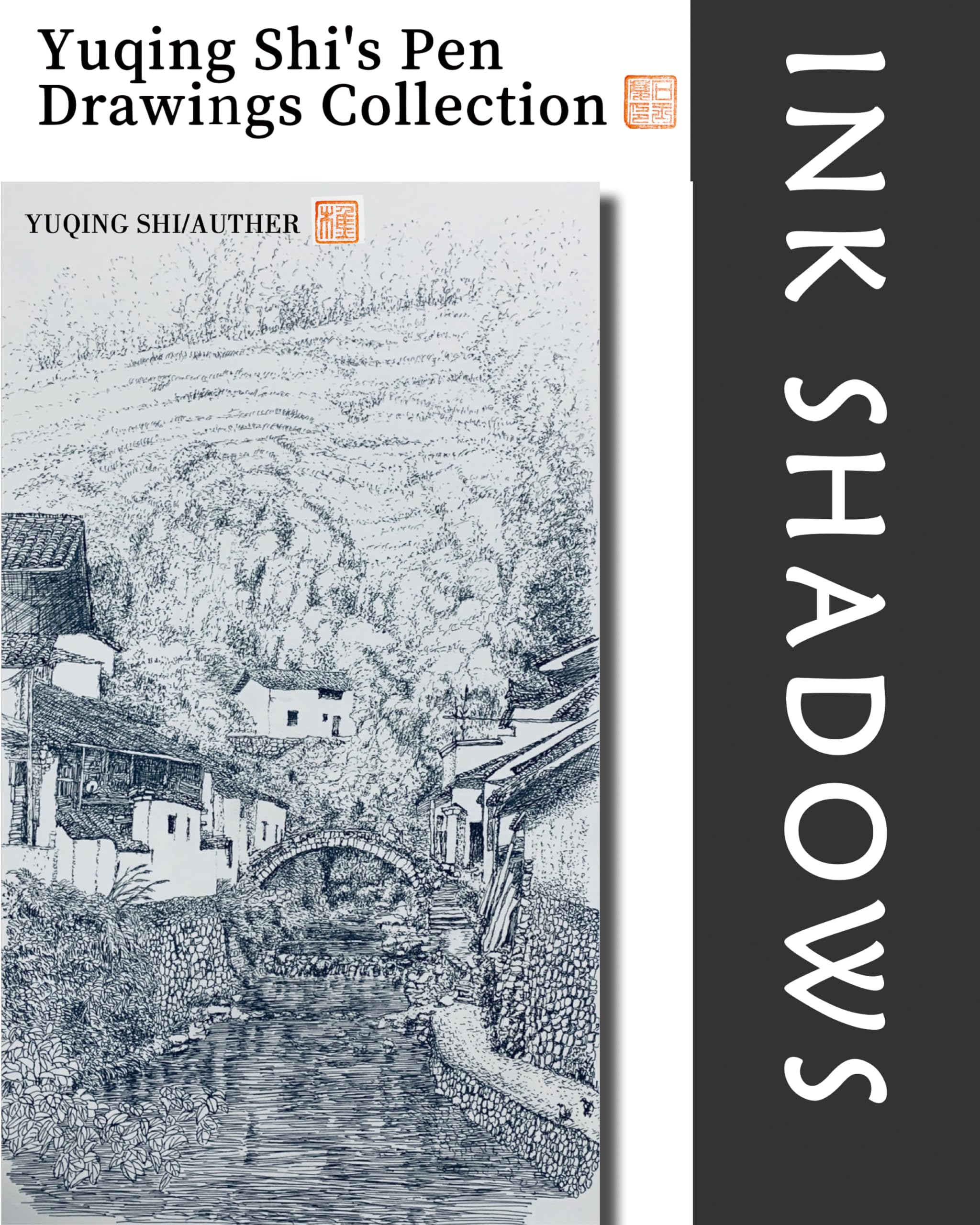 Ink Shadows Collection 2 dessins plume Shi Yuqing pour maîtriser l'art monochrome