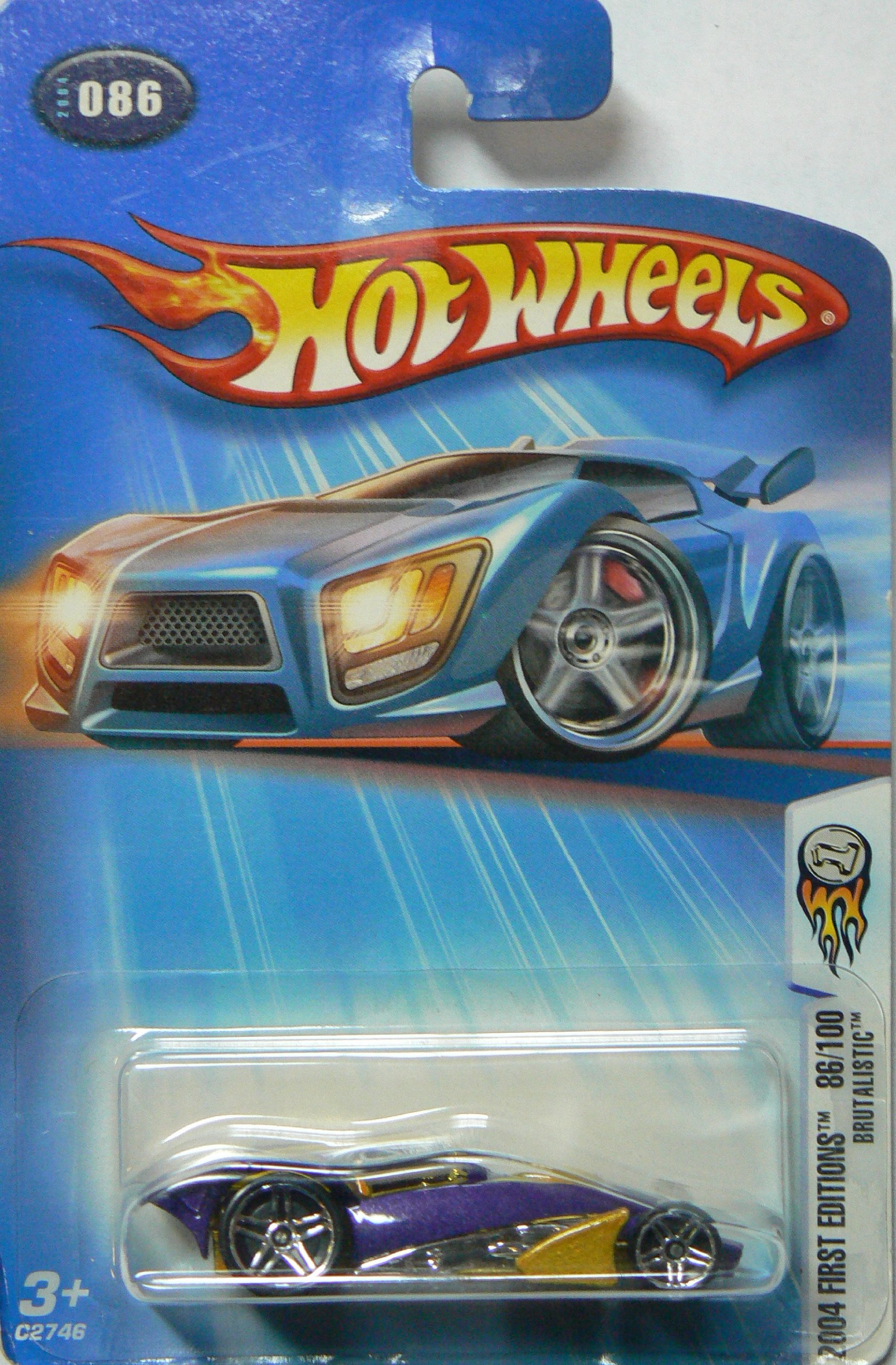 Amazon.com: Hot Wheels 2004 First Editions Brutalistic #086