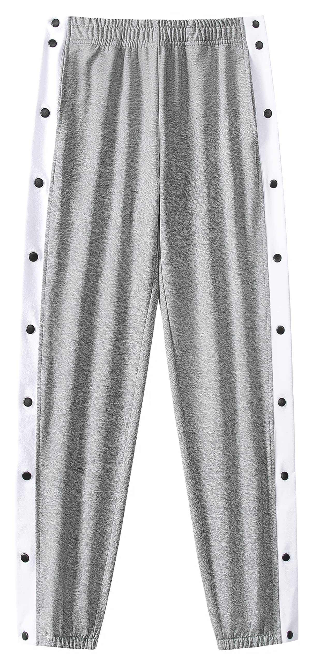 Chrisuno Men's Sweatpants Tear Away Basketball Sweat Pants Athletic Joggers