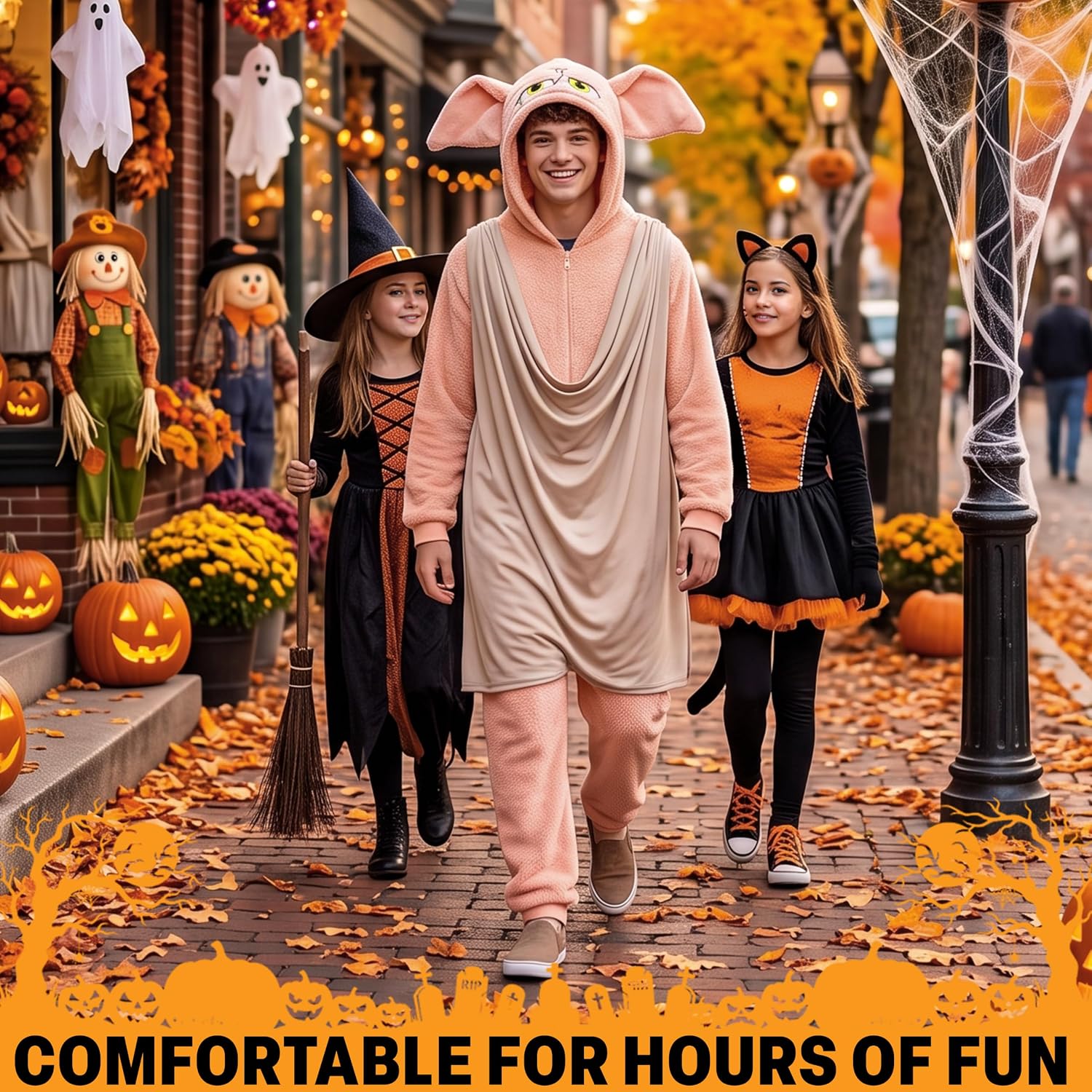 Get Trend Harry Potter Halloween Costume, One-Piece Pajamas for Adults