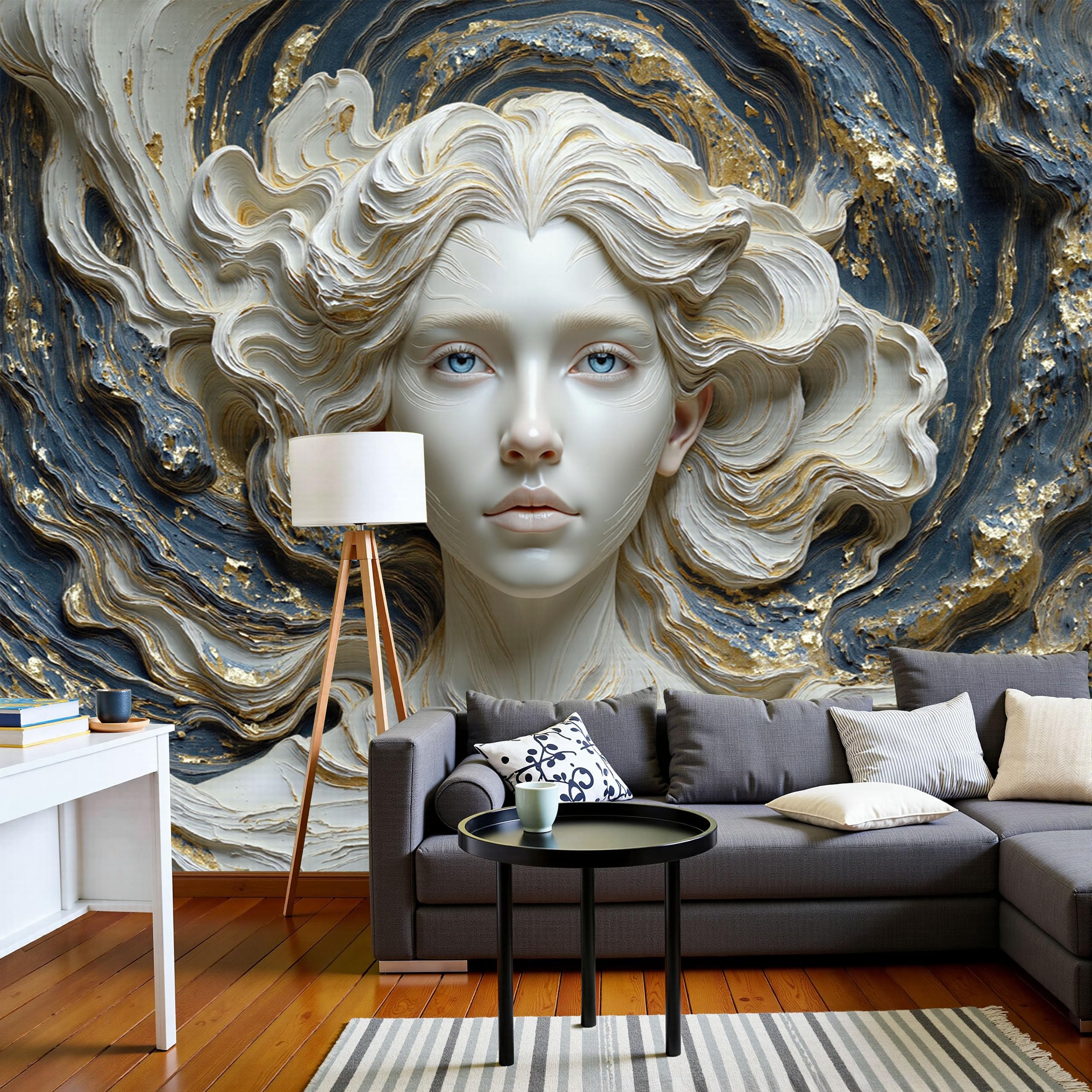 Papier Peint Panoramique pour agrandir une pièce poster geant mural salon 400x280cm