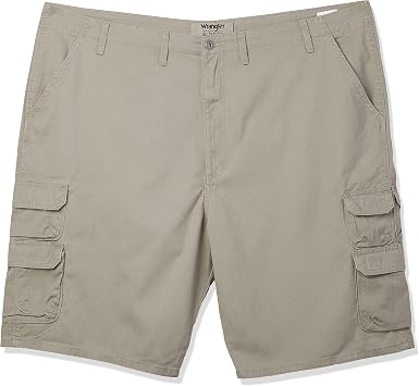 Amazon.com: Wrangler Authentics - Short de sarga estilo cargo, para hombre  grande y alto, de alta calidad : Ropa, Zapatos y Joyería