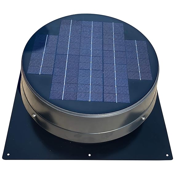 Remington Solar 20 Watt Roof Mount Solar Attic Fan