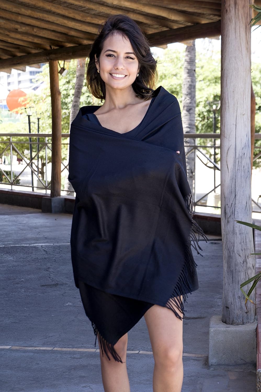 Cindy & Wendy Women's Pashmina Shawl Wrap for Evening Dress Bridesmaid Wedding Bridal Winter Warm Large Soft scarf - Image 3