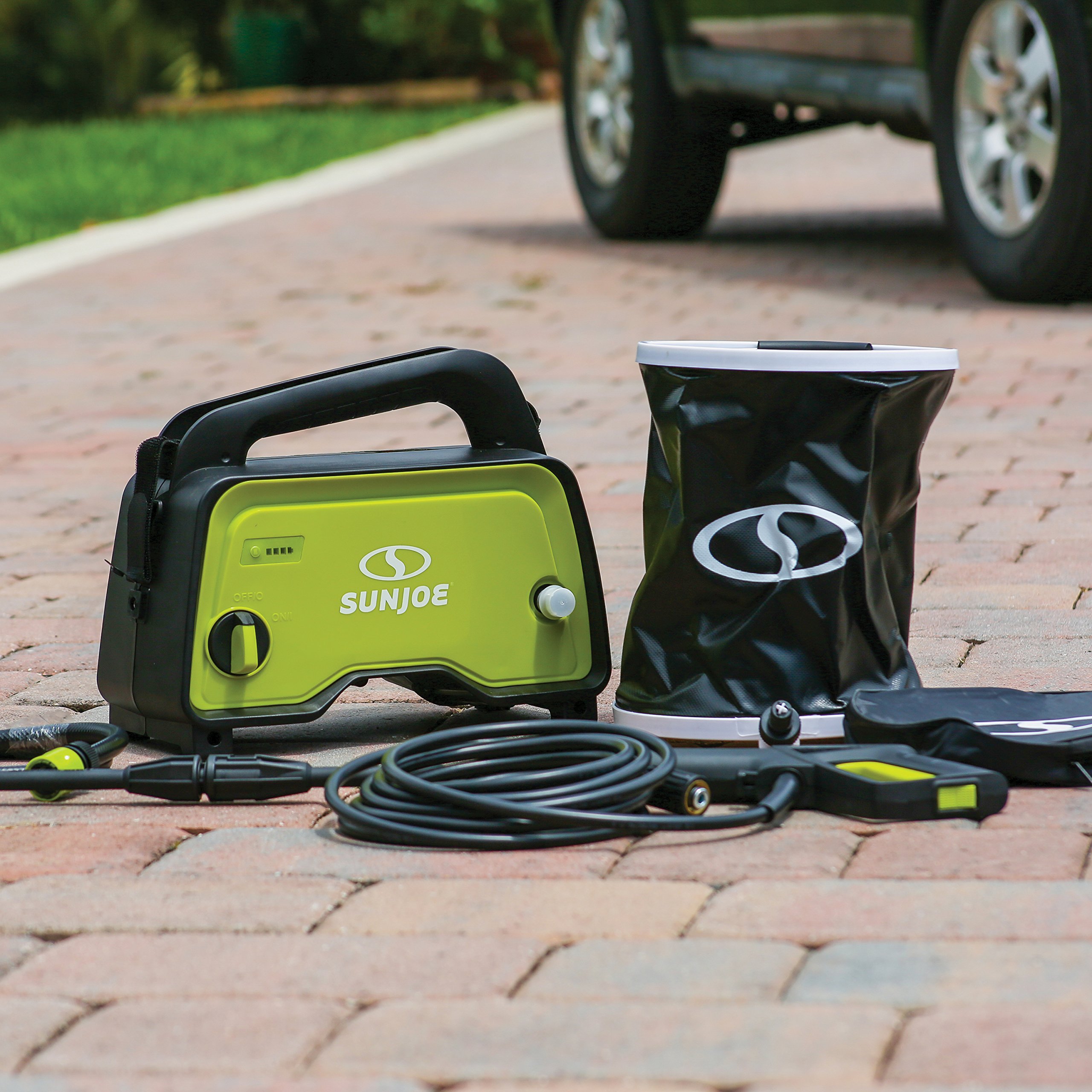 Sun Joe SPX202C 36-Volt 2.0-Ah Cordless Go-Anywhere Pressure Washer w/Brushless Motor