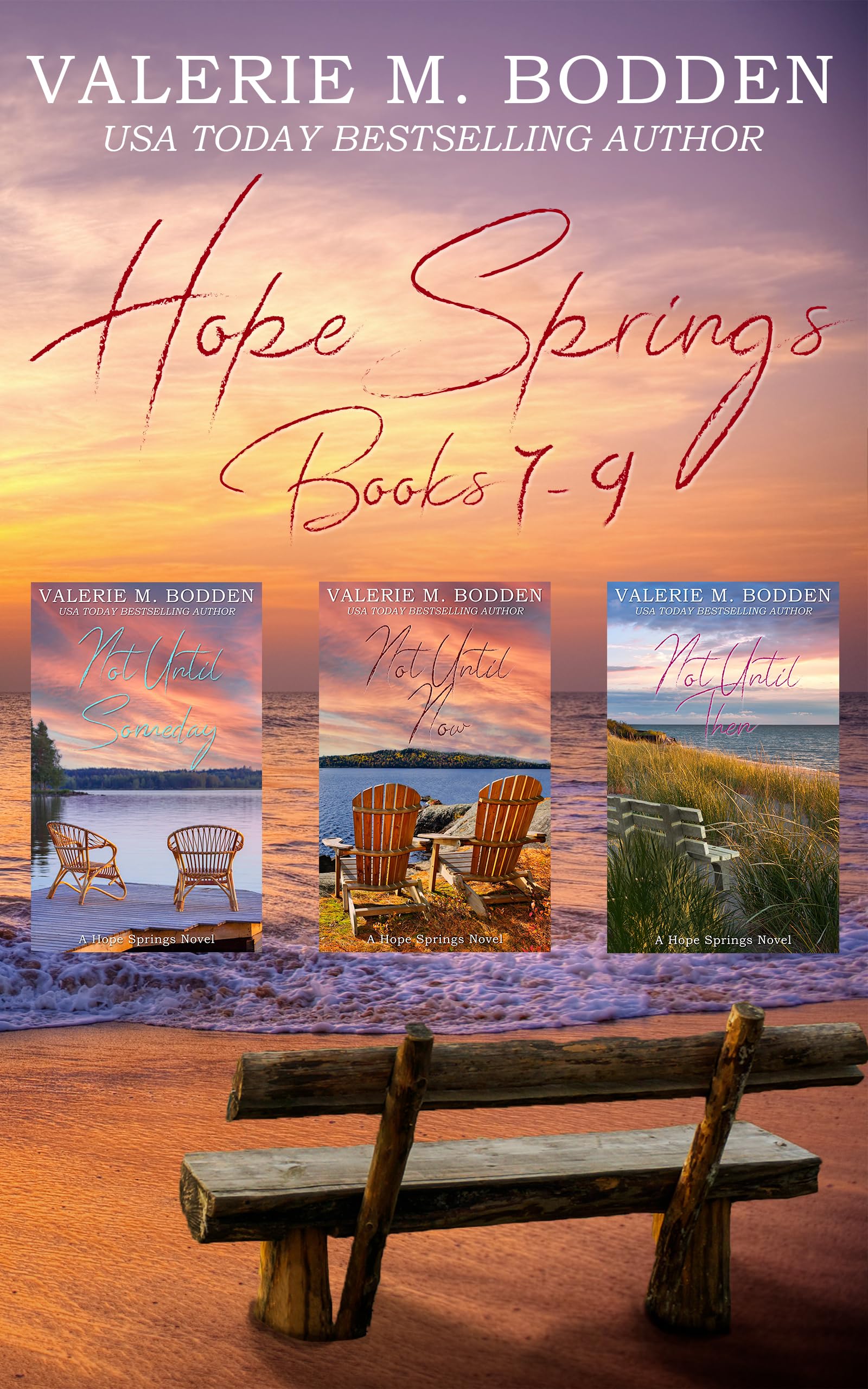 Hope Springs Books 7-9 Box Set: Three Small Town Christian Romances