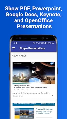 Simple Presentations para PowerPoint, PDF, KeyNote, OpenOffice, Google Slides