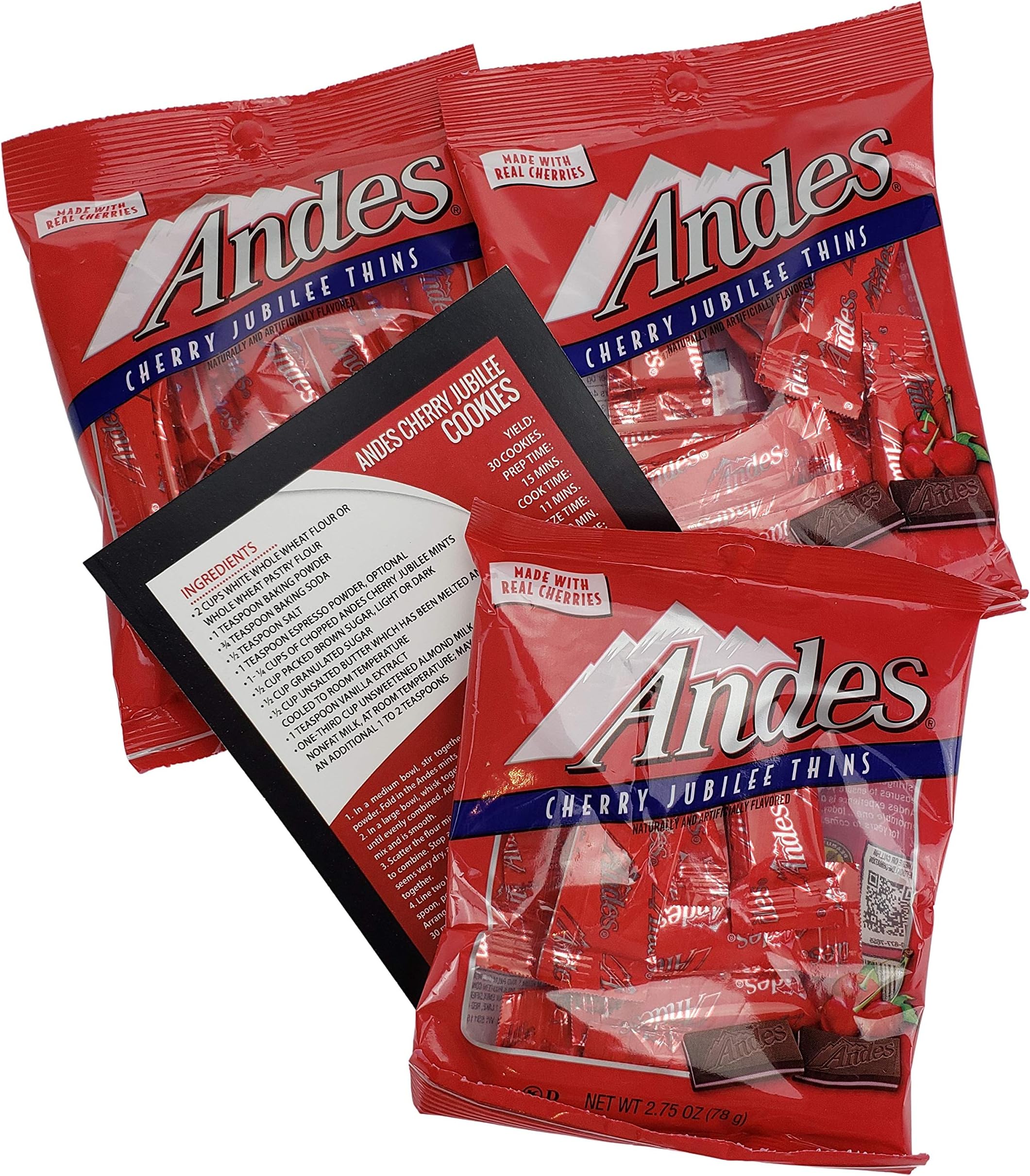 Andes Cherry Jubilee Chocolate Thins Candy by Maker of