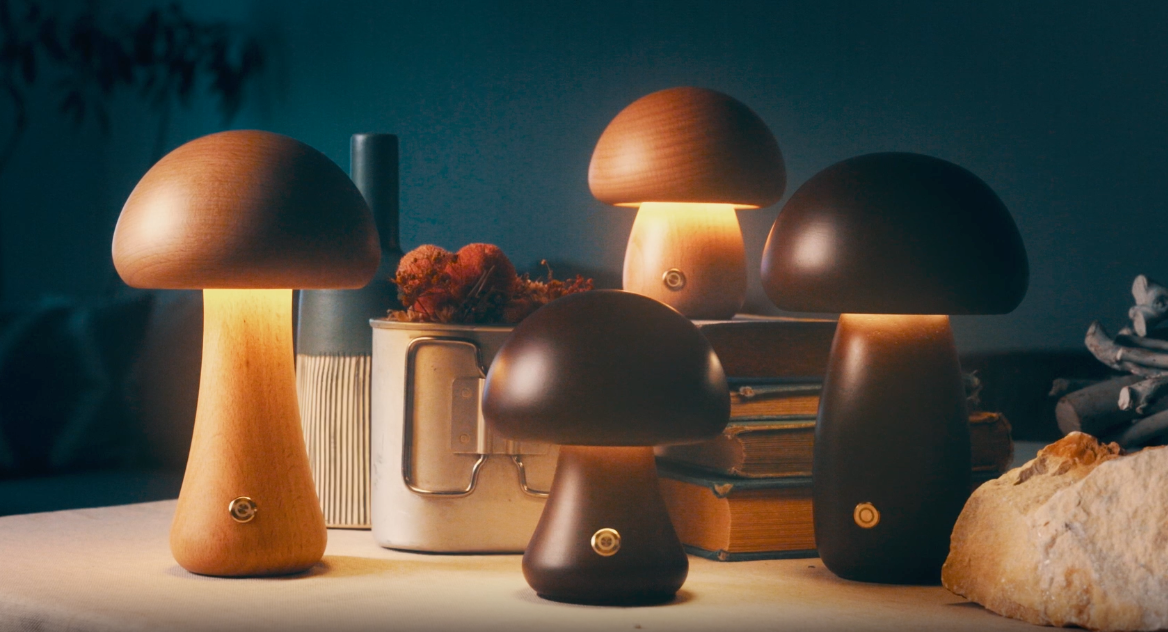 きのこのランプ きのこのランプ Amazon.co.jp : 木製キノコランプ、ポータブル