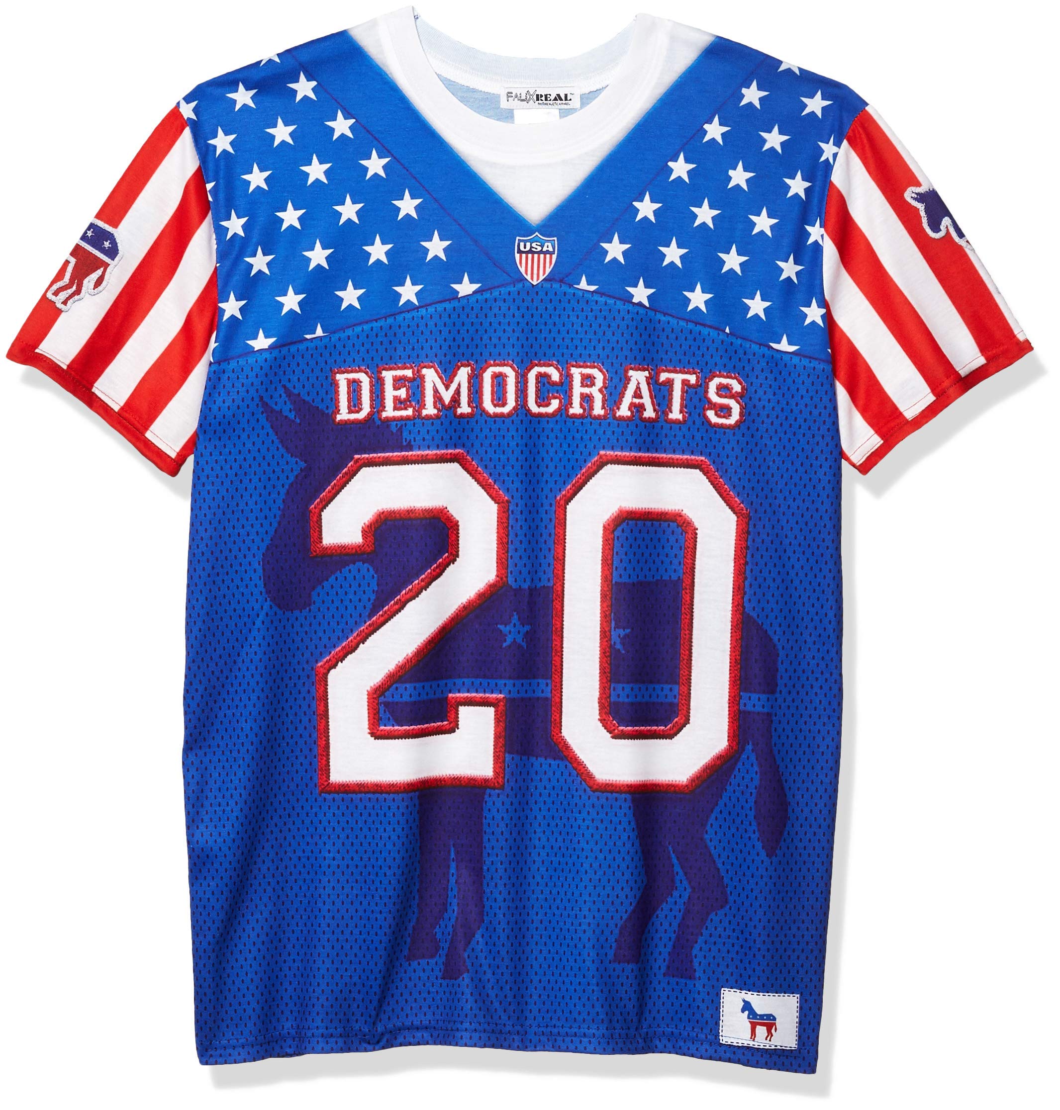 Faux Realunisex-adult Team Democrat Tee Shirt