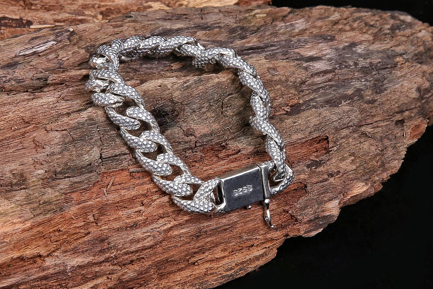 ブレスレット BLENDOFF BLDF Curb Chain Bracelet 6mm Silver 925 Amazon.com: WKLFAI Men Bracelet Curb Cuban Chain Twisted 925