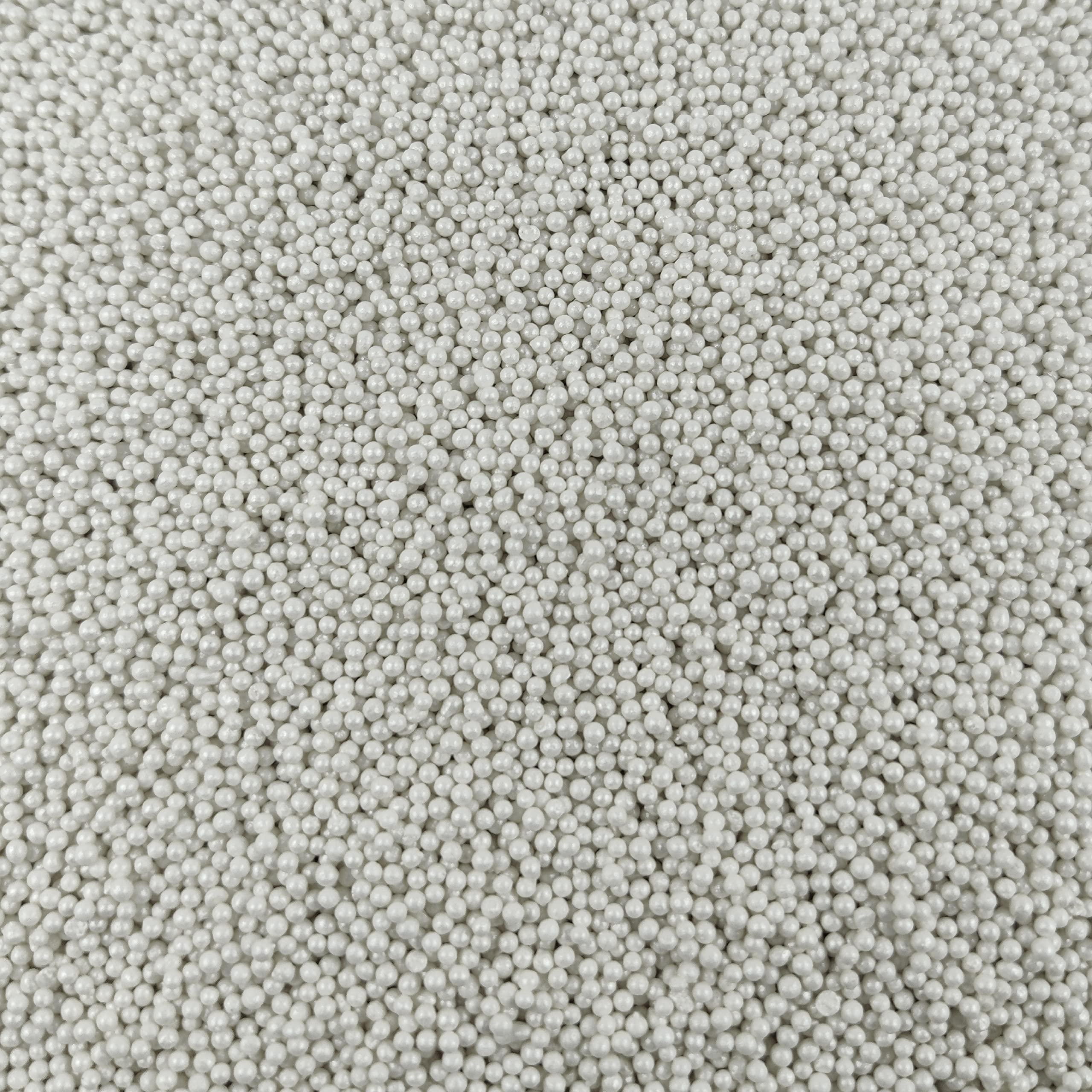 Tastycrafts Bakestable Colour Balls | Baking Edible Metallic Pearl Balls | Sprinkles Decoration for Cake Cupcake Cookie Ice Cream Toppers Décor | Coloured Sugar Confectionery | 100 gm (White) - Image 4 thumbnail