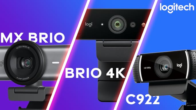 Amazon.com: Logitech MX Brio Ultra HD 4K Collaboration and