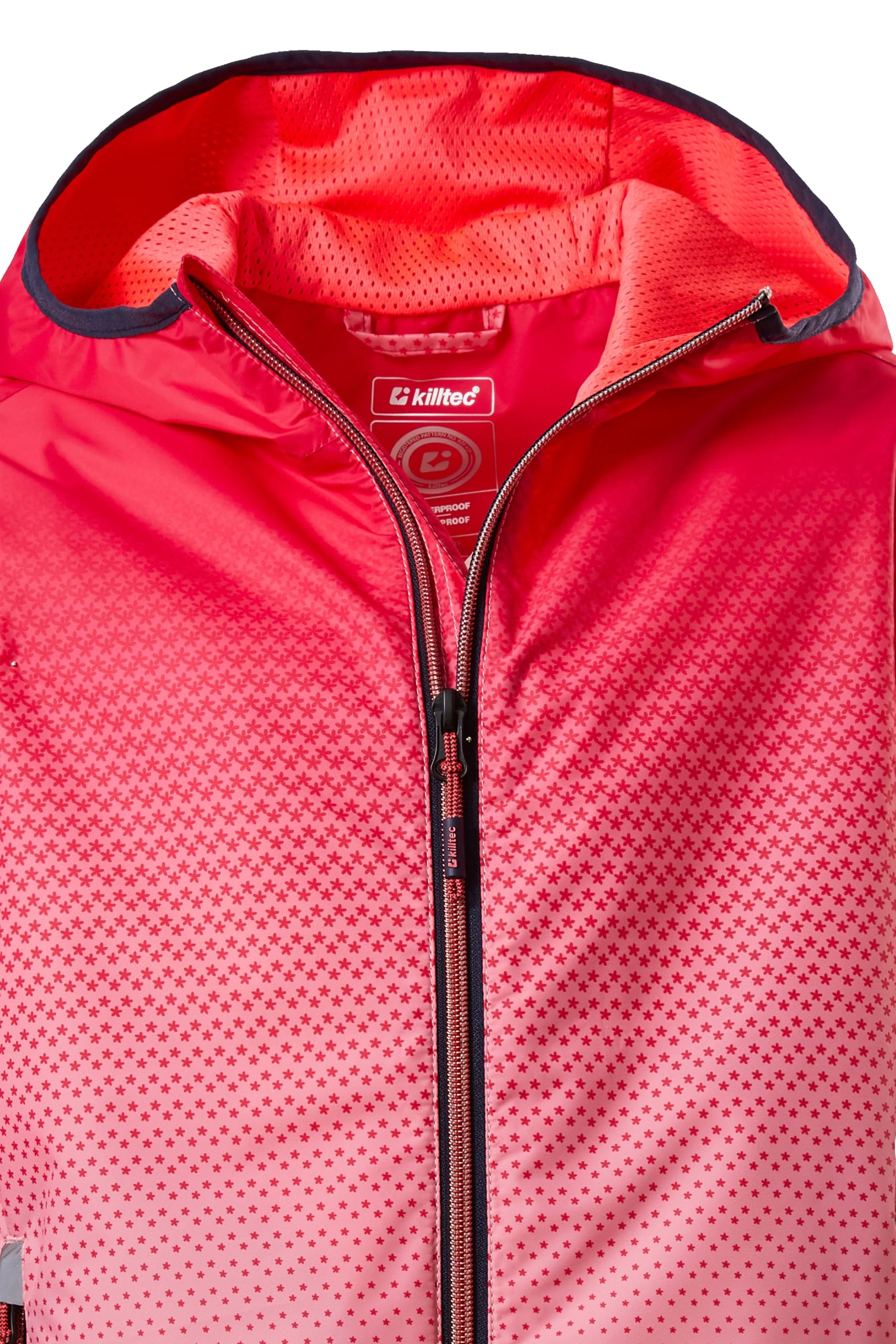 Killtec Lyse Grls Jckt A Funktionsjacke/Regenjacke mit Kapuze, packbar Bambine e ragazze