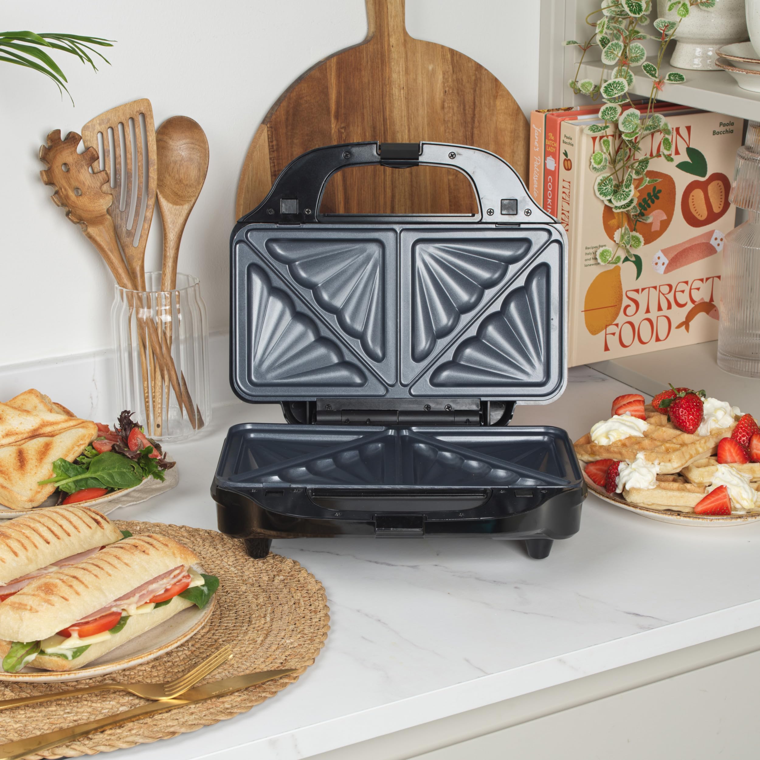Salter, macchina per snack, EK2143, 3 in 1 stampo per dolcetti 3 in 1 Silver