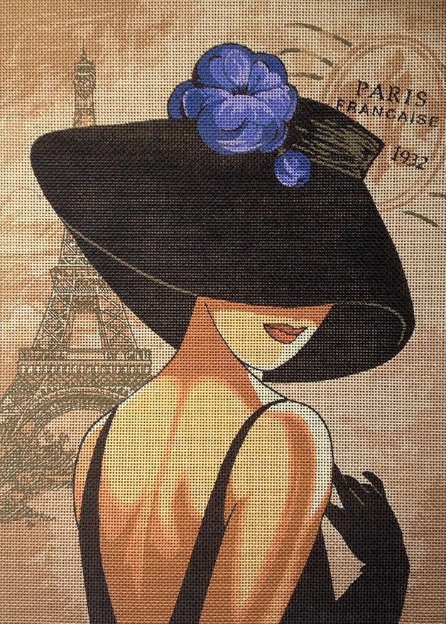 Hudemas Kit Mezzo Punto Completo Paris Mis 25x35cm cod 613 Amazon.it