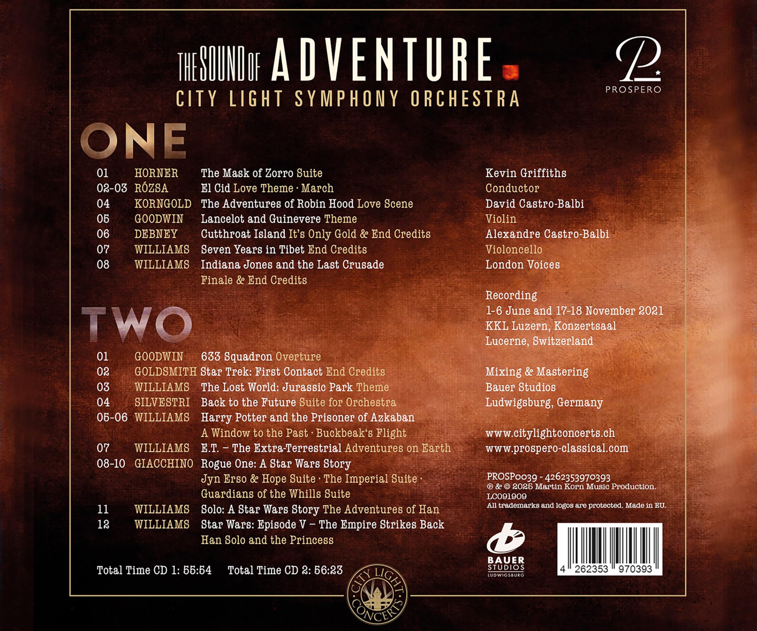 Sound of Adventure Film Music Masterpieces