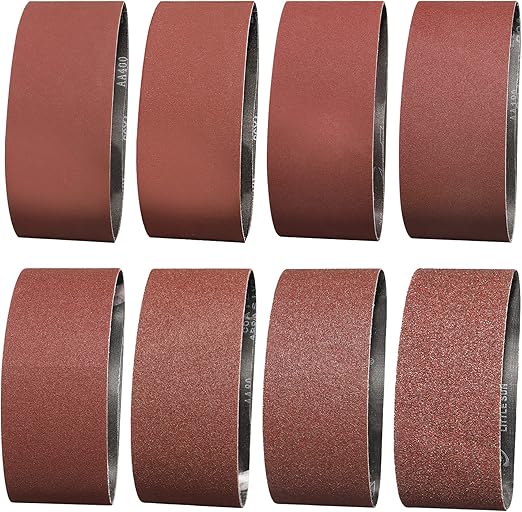 75mm X 457mm 75mmx457mm Sanding Belt Assorted Pack 12 Pcs | Sri Lanka