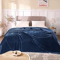 Vista 383 de BEDELITE Fleece Blanket White Throw Blanket for Couch & Bed, Luxury Plush Cozy Fuzzy Blanket 50" x 60", Super Soft Warm Lightweight Throw Blanket