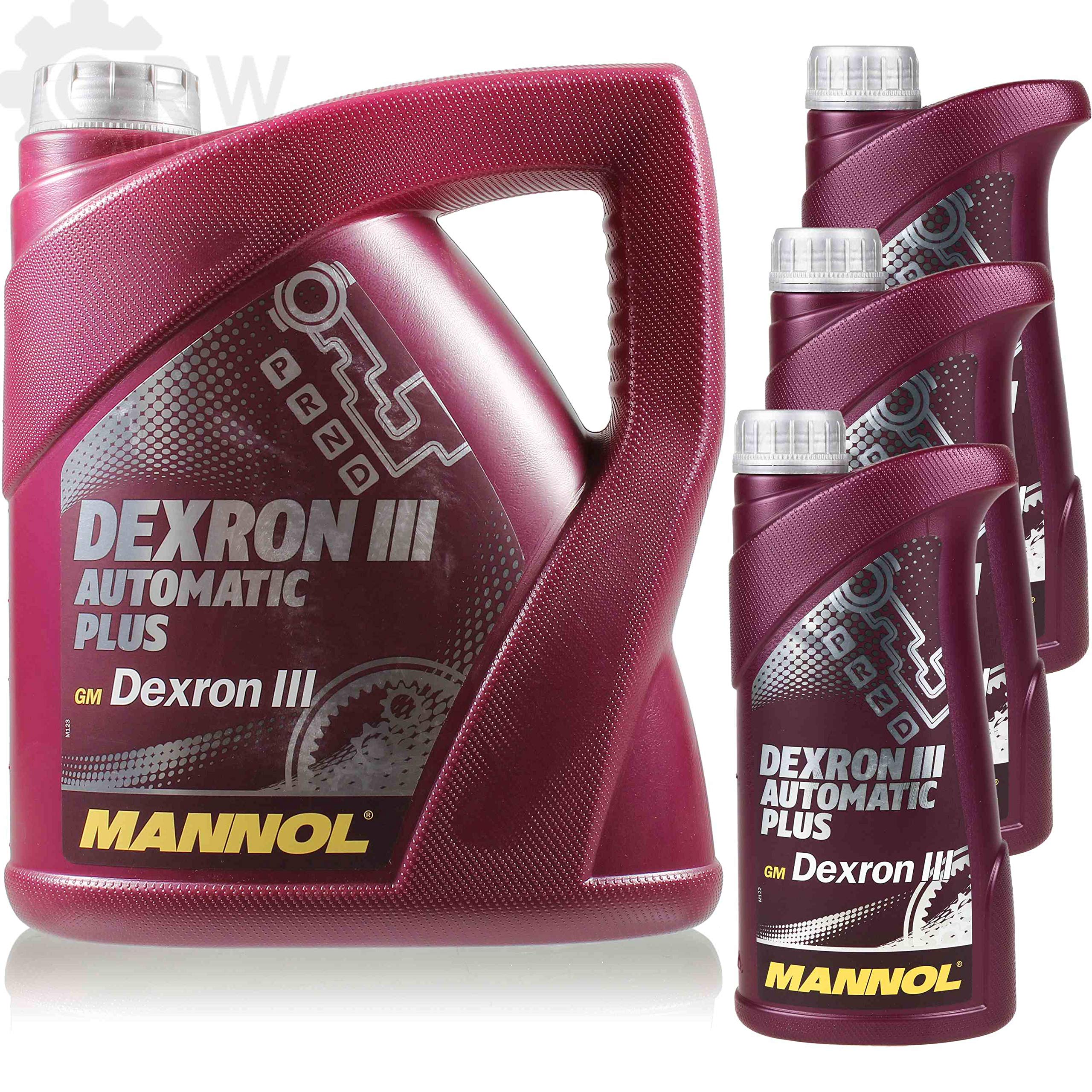 Olio originale MANNOL per cambio automatico Dexron III Automatic Plus Gear Oil, 7 litri