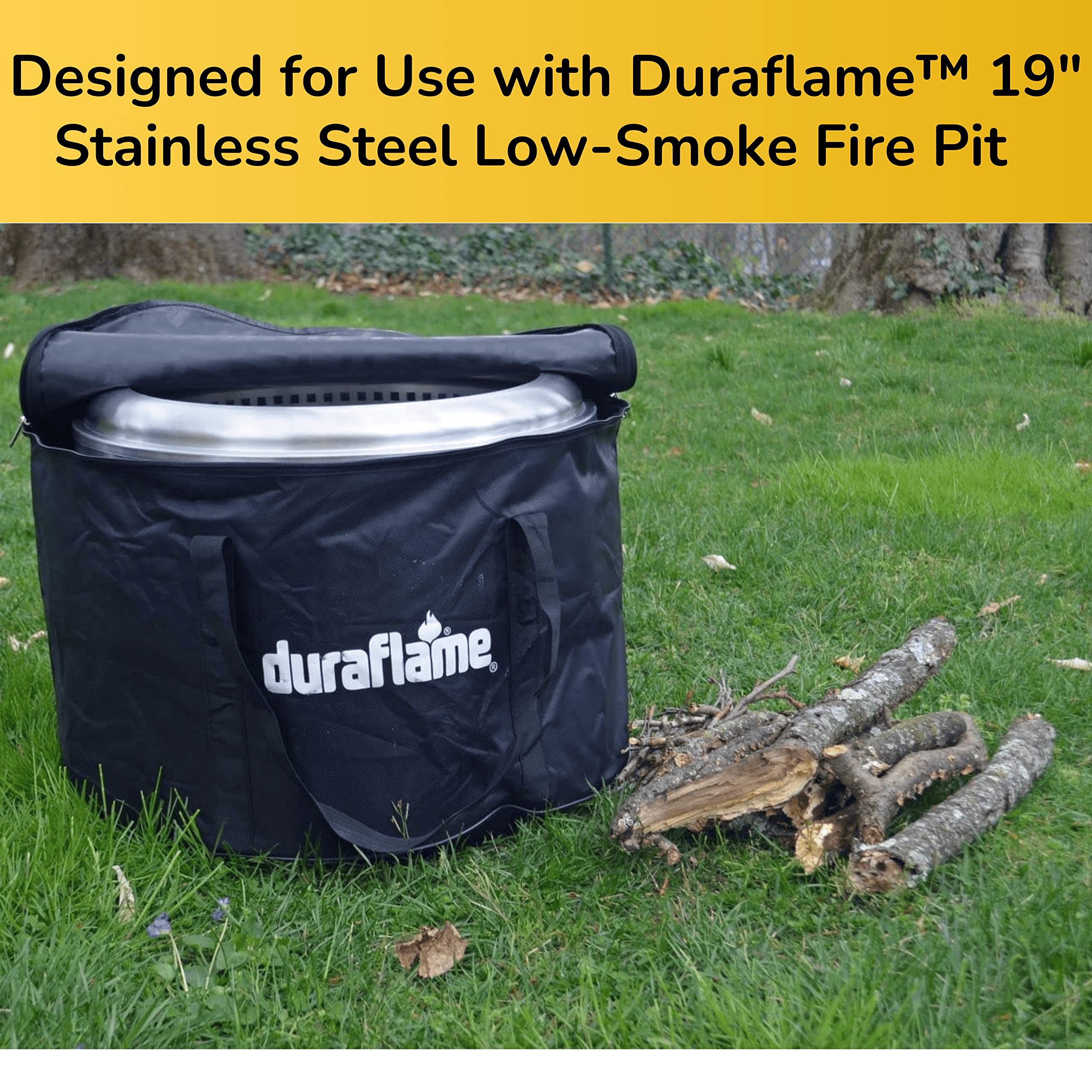 Duraflame™ Smokeless Firepit 19 Carry u0026 Storage Bag : Amazon.ca: Patio,  Lawn u0026 Garden