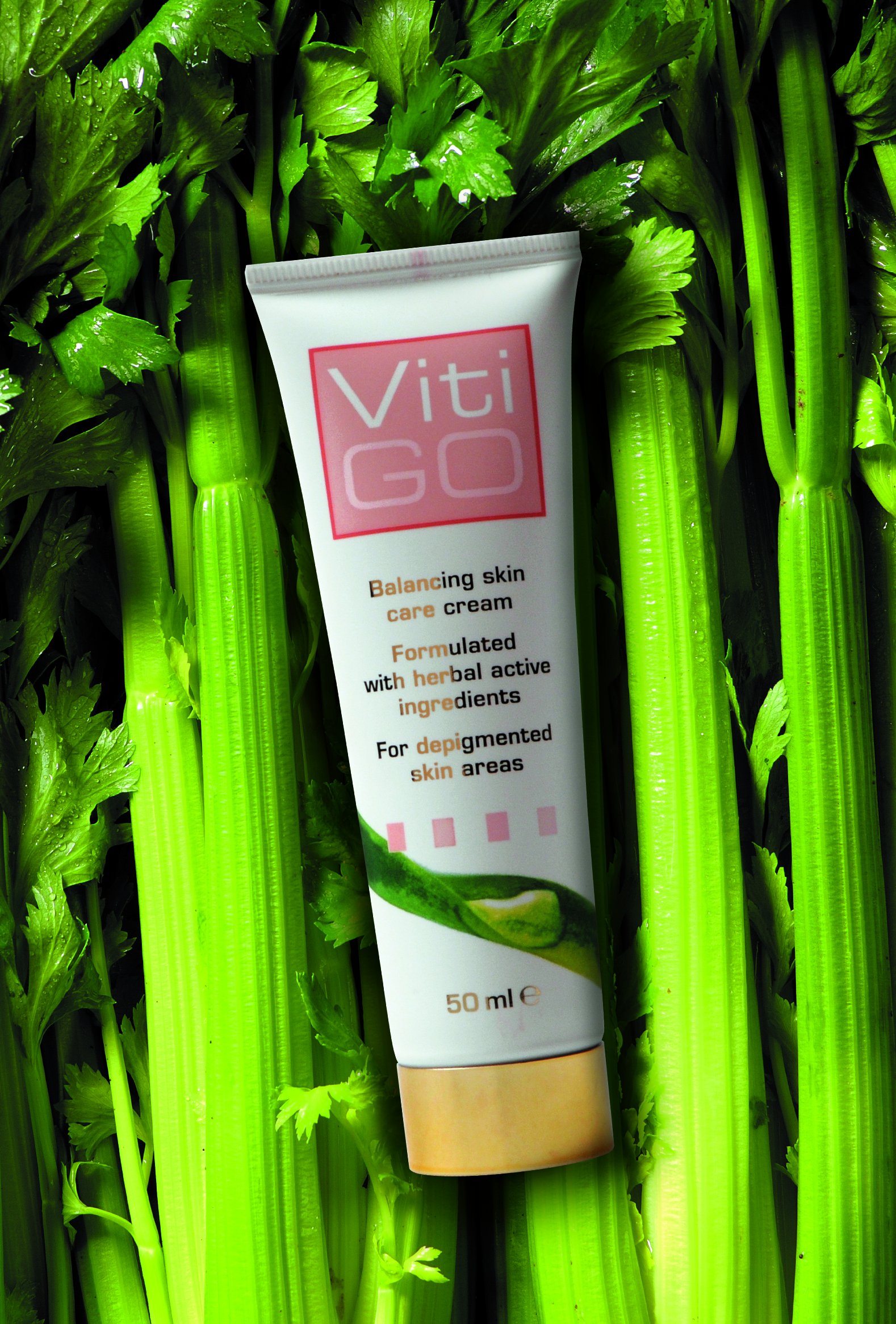 VitiGO Creme, Ausgleichende Pflege mit pflanzlichen Wirkstoffen für depigmentierte Haut